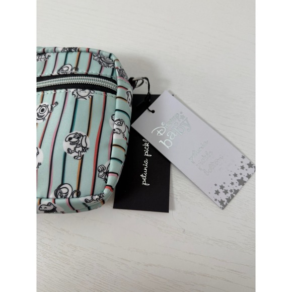 NWT Petunia Pickle Bottom Disney Baby Toy Story Striped Wristlet Pouch Bag NWT - Picture 9 of 9